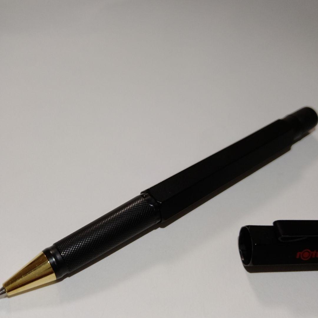 大幅値下げ！ 希少 Rotring 600g ボールペン 本体 黒 廃番