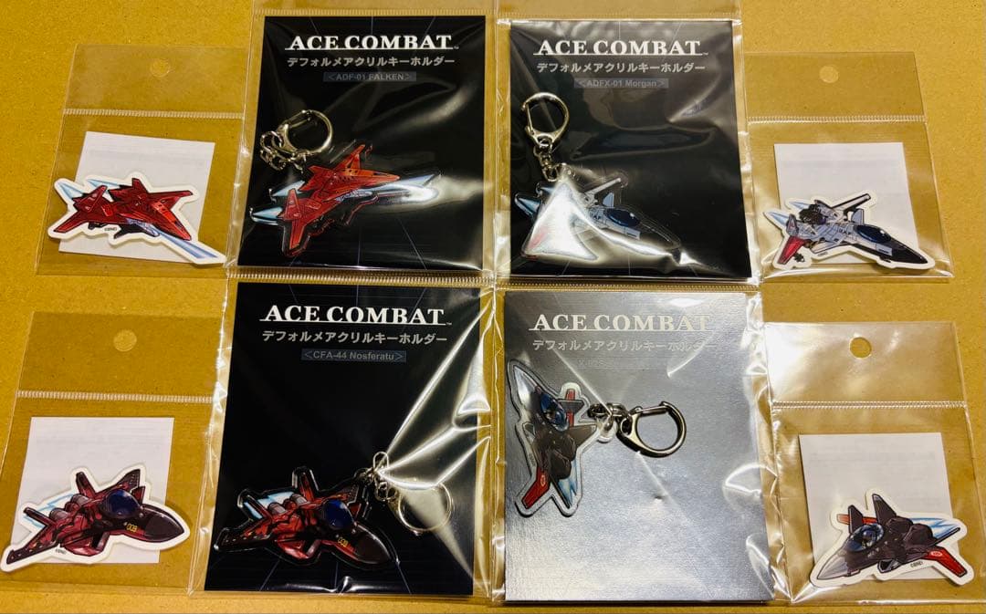 エースコンバット アクスタ キーホルダー ステッカー カード ポストカード