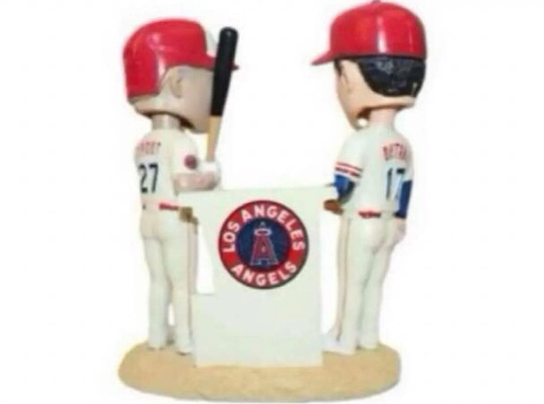 大谷翔平 マイクトラウト ボブルヘッド セット