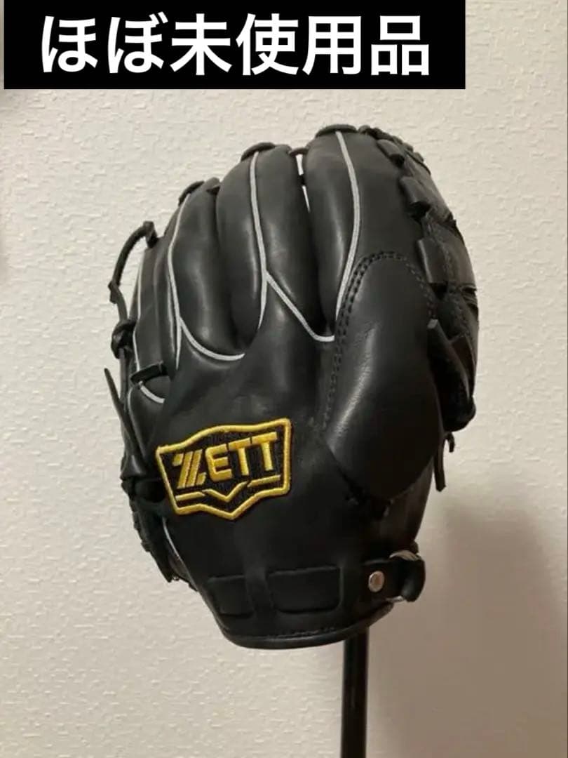 ZETT 軟式グローブ プロモデル 黒 限定藤浪晋太郎モデル