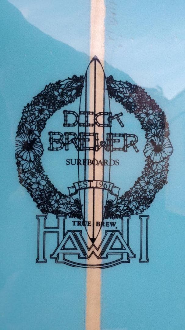 9'6　22 1/2ｘ2 7/8　ディック　ブリューワー　本人シェイプ