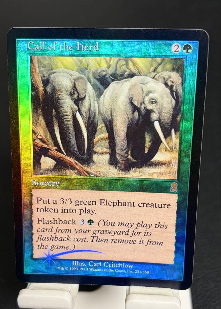 MTG 獣群の呼び声　英語　FOIL 初版