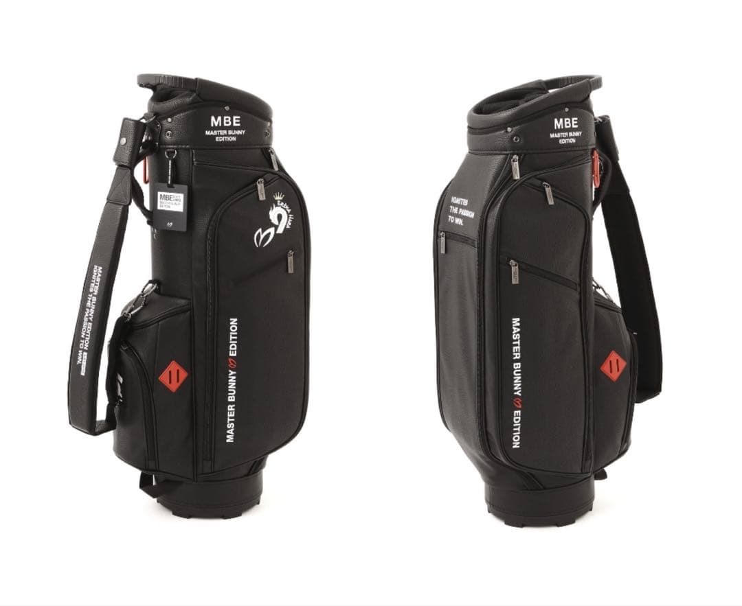 新品 パーリーゲイツ マスターバニー 【原プロアイコン】キャディバッグ 黒