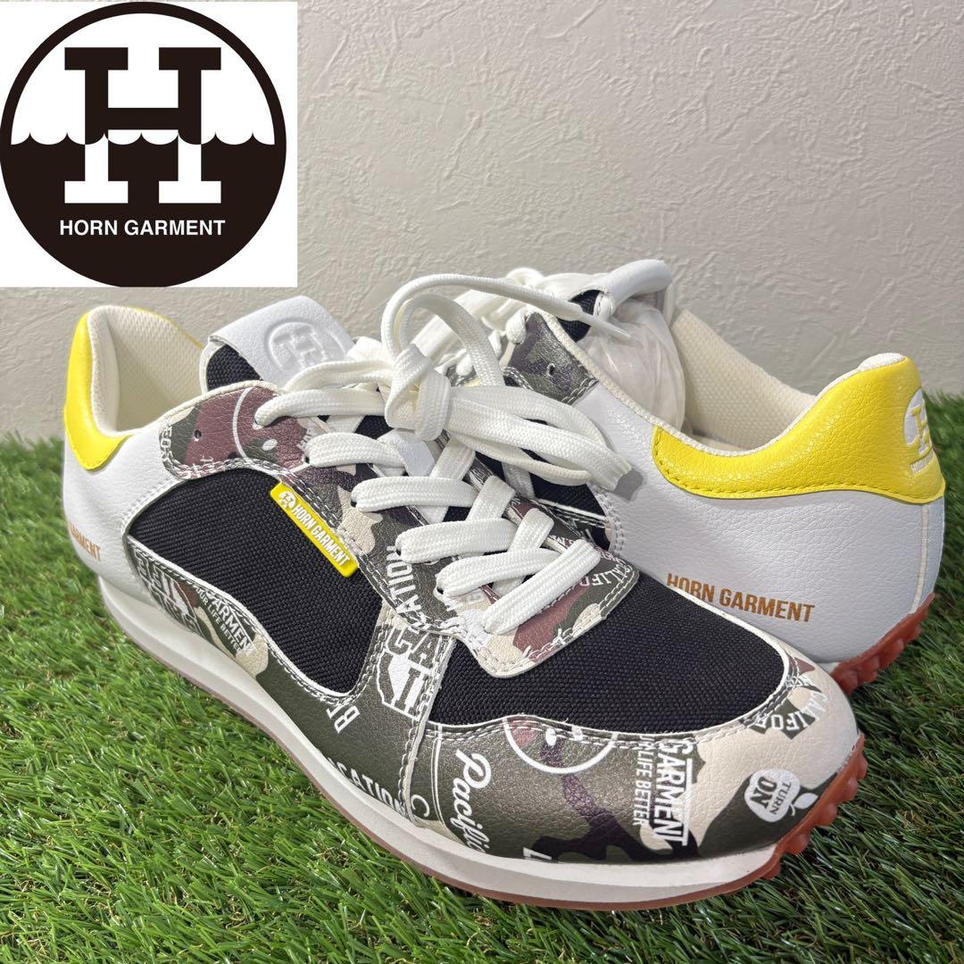 【HORN GARMENT】新品ローカットスパイクレスゴルフシューズ　メンズ27