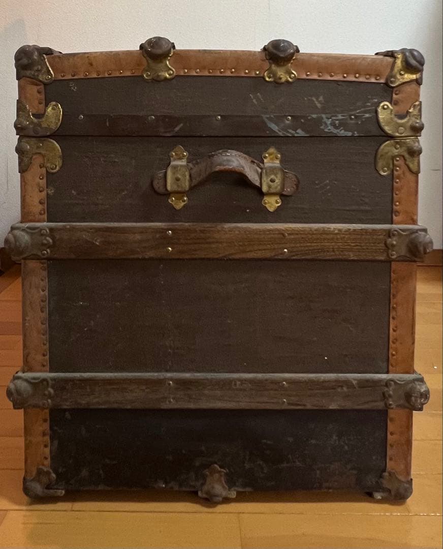 アンティーク木箱EAGLE LOCKTERRYVILLE.CONN.U.S.A.