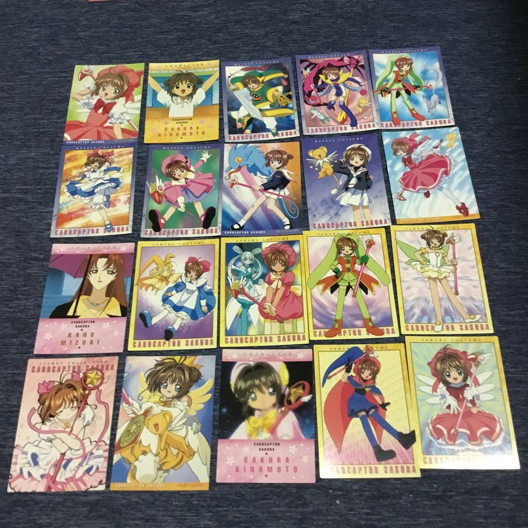 カードキャプターさくら　カードダスマスターズ　初版　トレカ　40枚セット