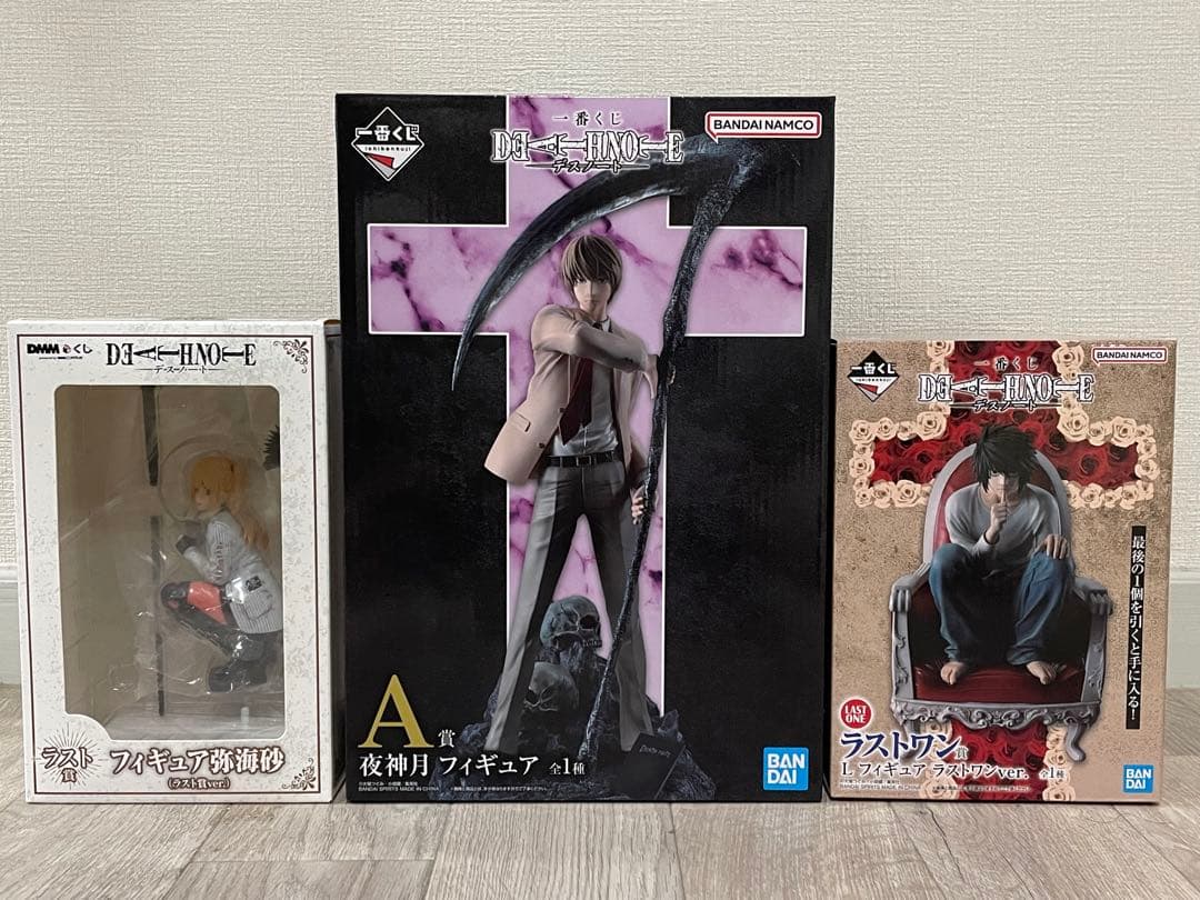 デスノート 一番くじ DMMくじ 弥海砂 A賞 夜神月 ラストワンL フィギュア