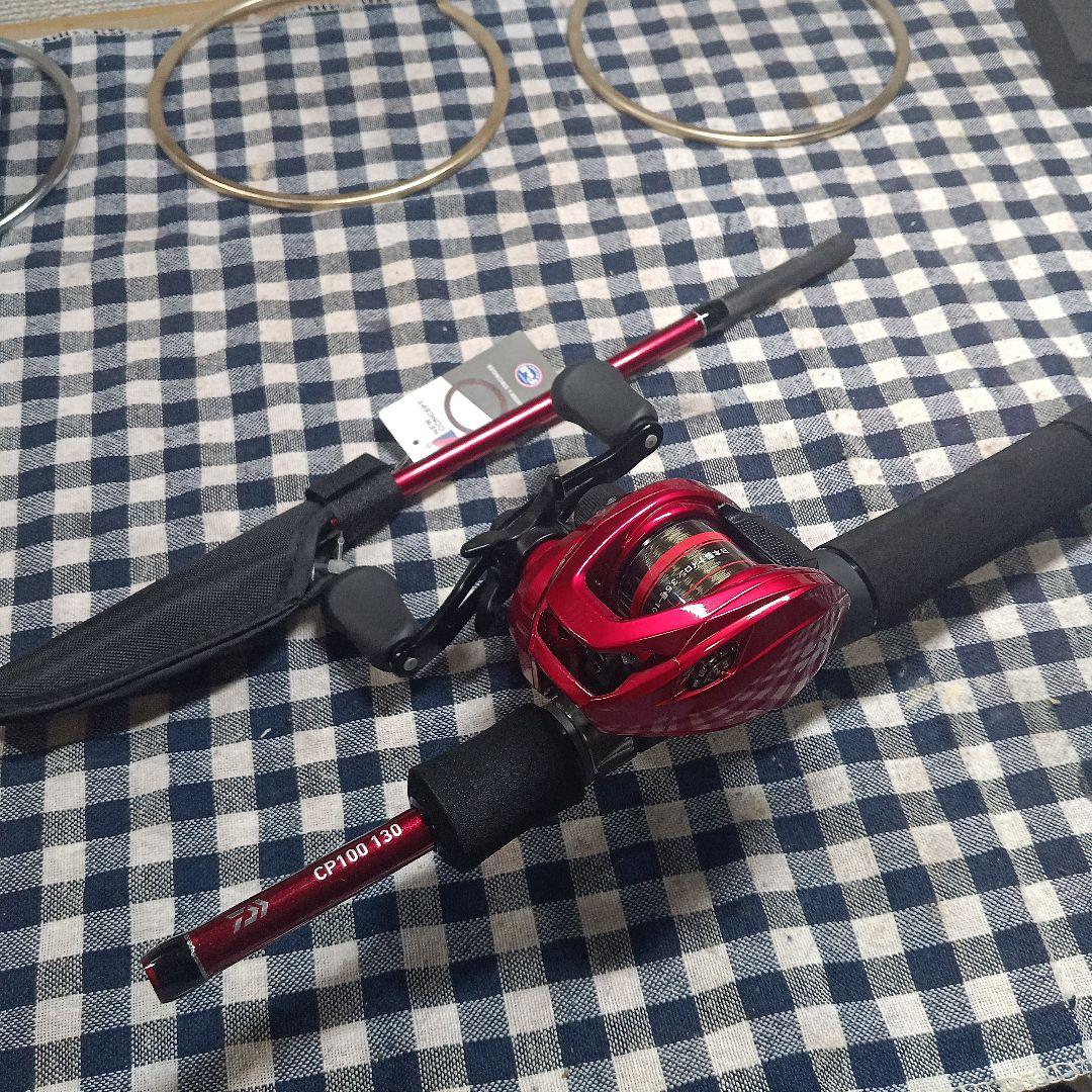 ダイワ　CP100 130 リールセット