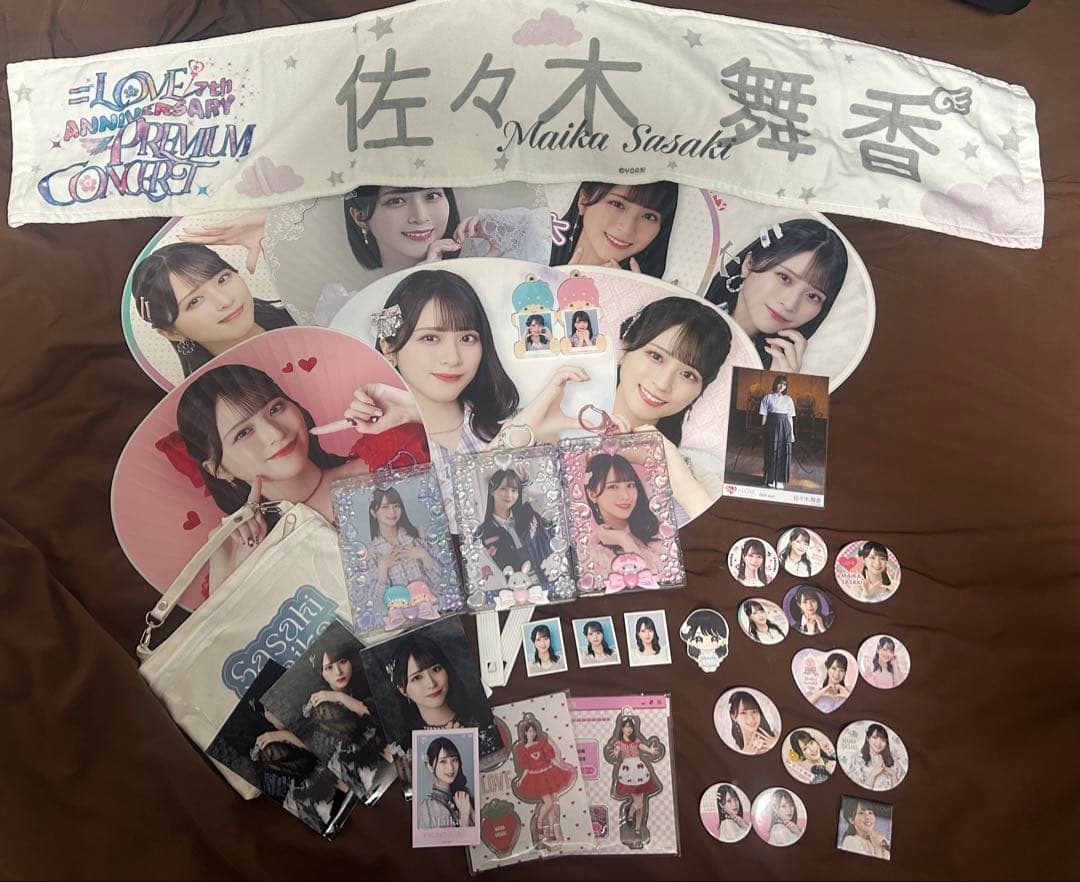 ＝LOVE 佐々木舞香 セット ちびぬい 直筆 ミニフォトレア