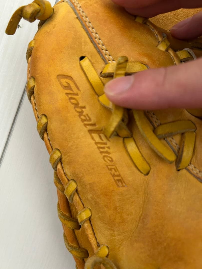 【左利き】ミズノ 少年軟式用　グローバルエリート　ファーストミット（一塁手用）