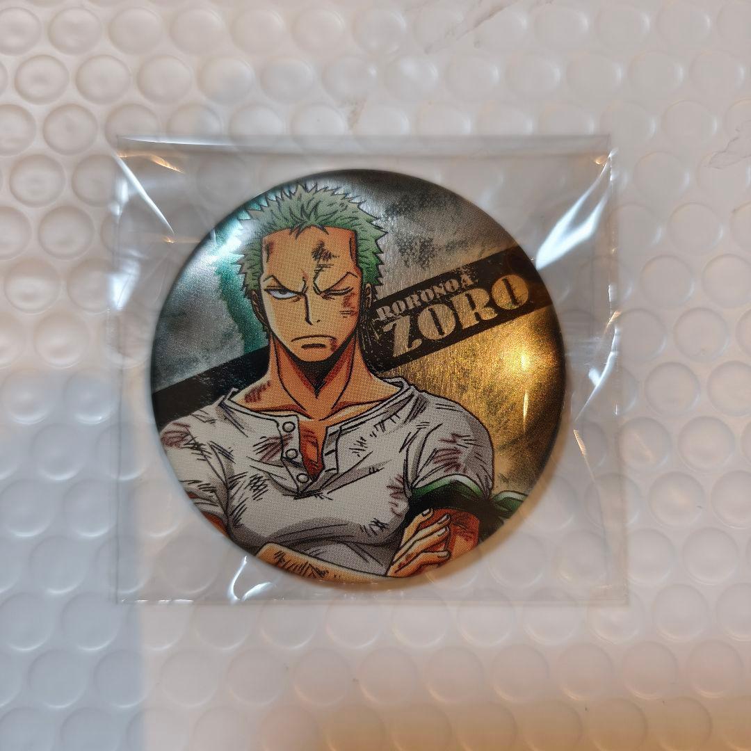 ワンピース　キャラバッジコレクション　漢たちの戦場　麦わらストア限定　ゾロ
