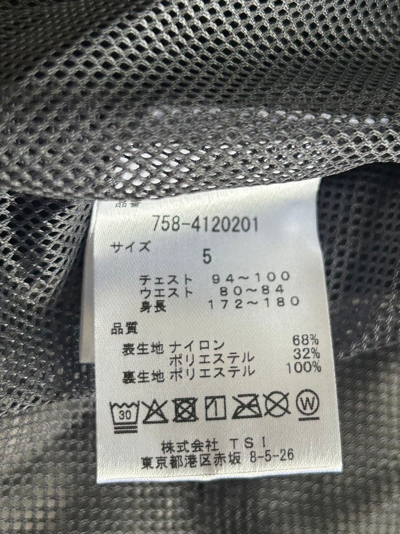 ■ マスターバニー　メンズ　ジャンパー　L グレー　ゴルフ　 防寒　防風　5