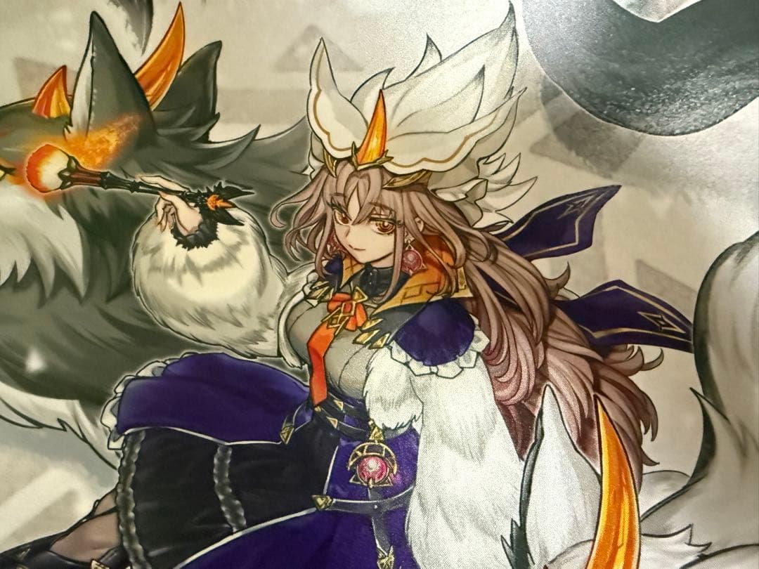 【最安値】 遊戯王 遊戯王 白き森のシルヴィ プレイマット YOTSG 2024