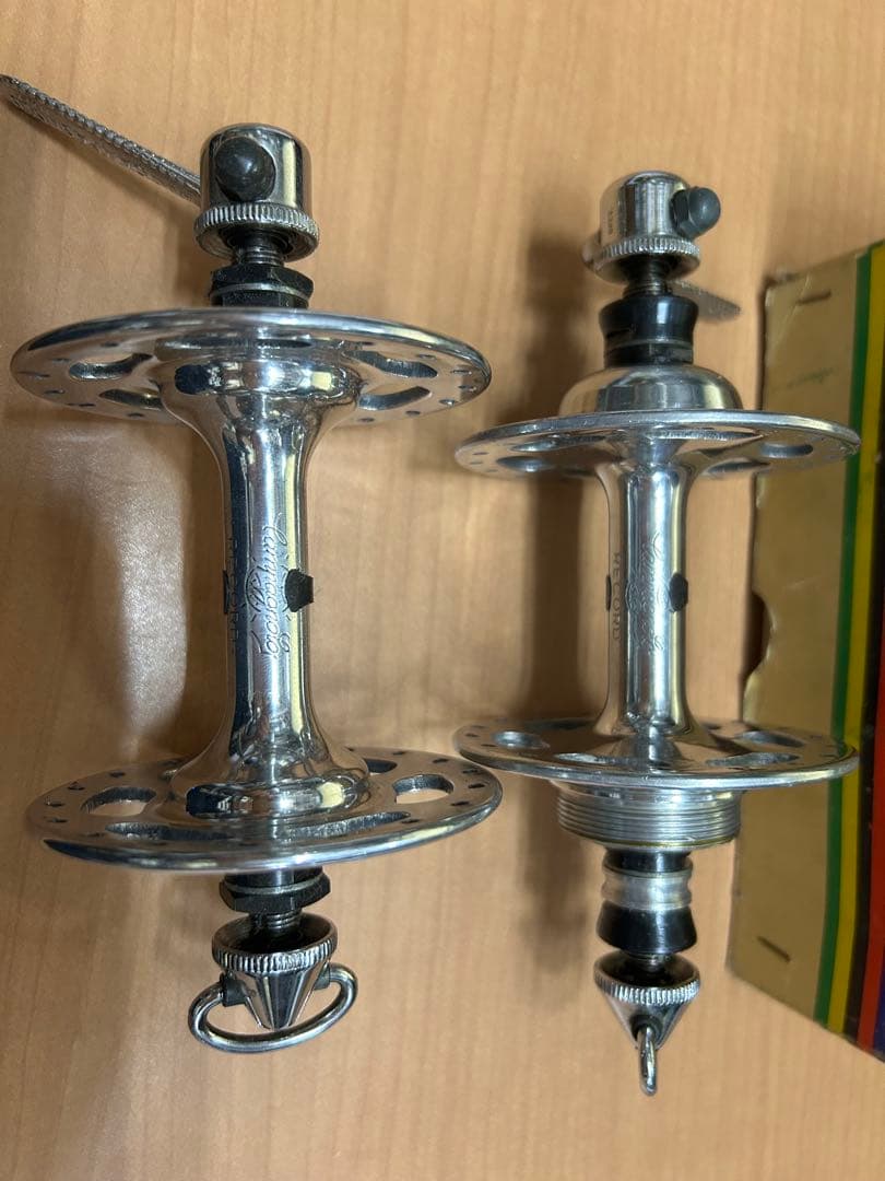 カンパニョーロ レコード ラージフランジ前後ハブ 36H 直クイックレバー