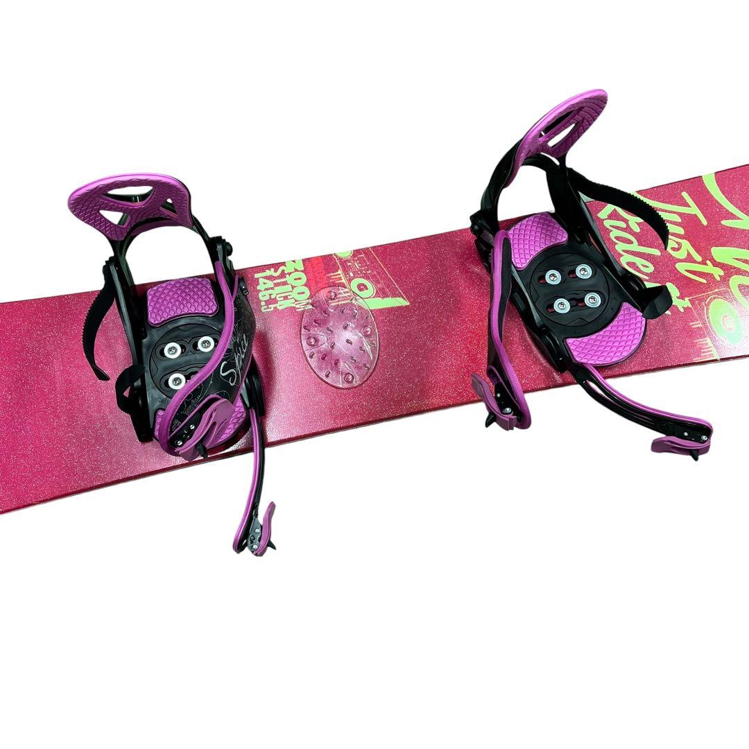 レディース3点セット♡GROOVE ZOOM STICK 146.5 スノボー