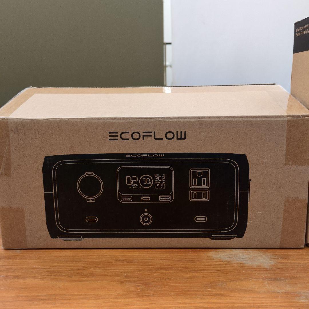 エコフロー 3＋Solar Panel45w ポータブル電源