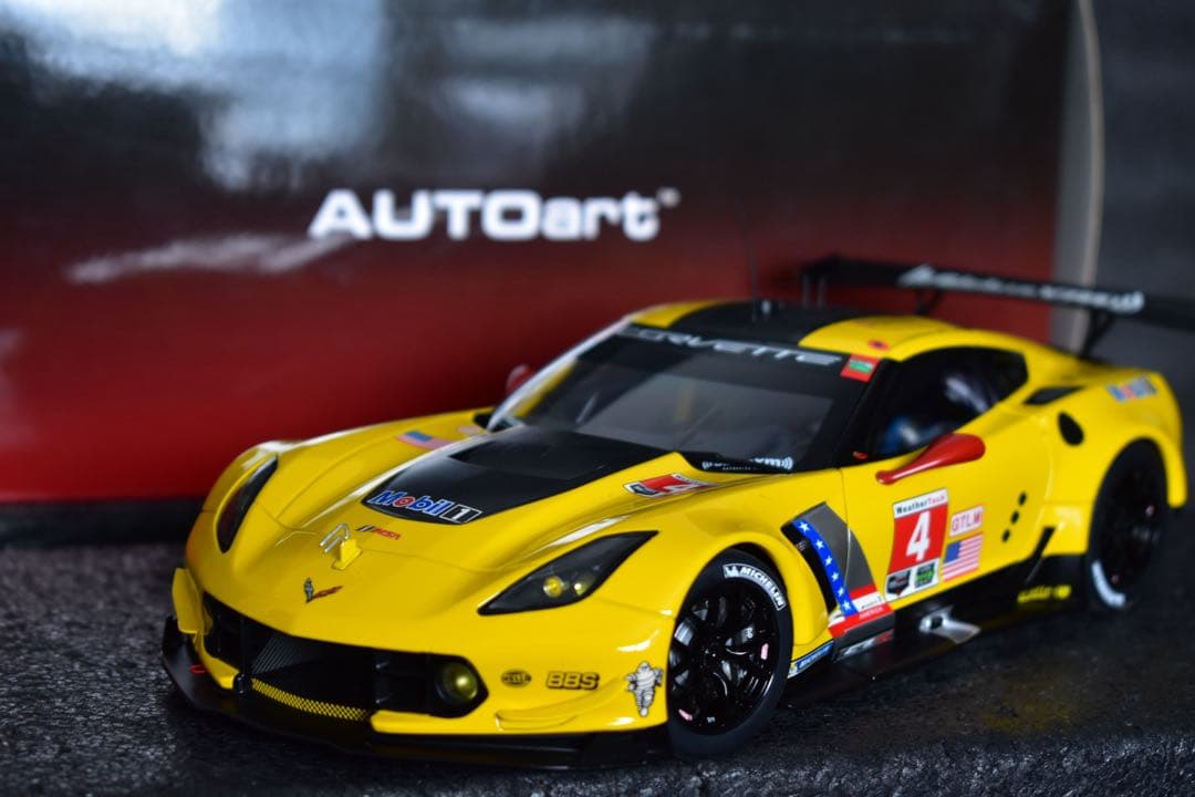 1/18 オートアート シボレー コルベット C7 R LIME ROCK