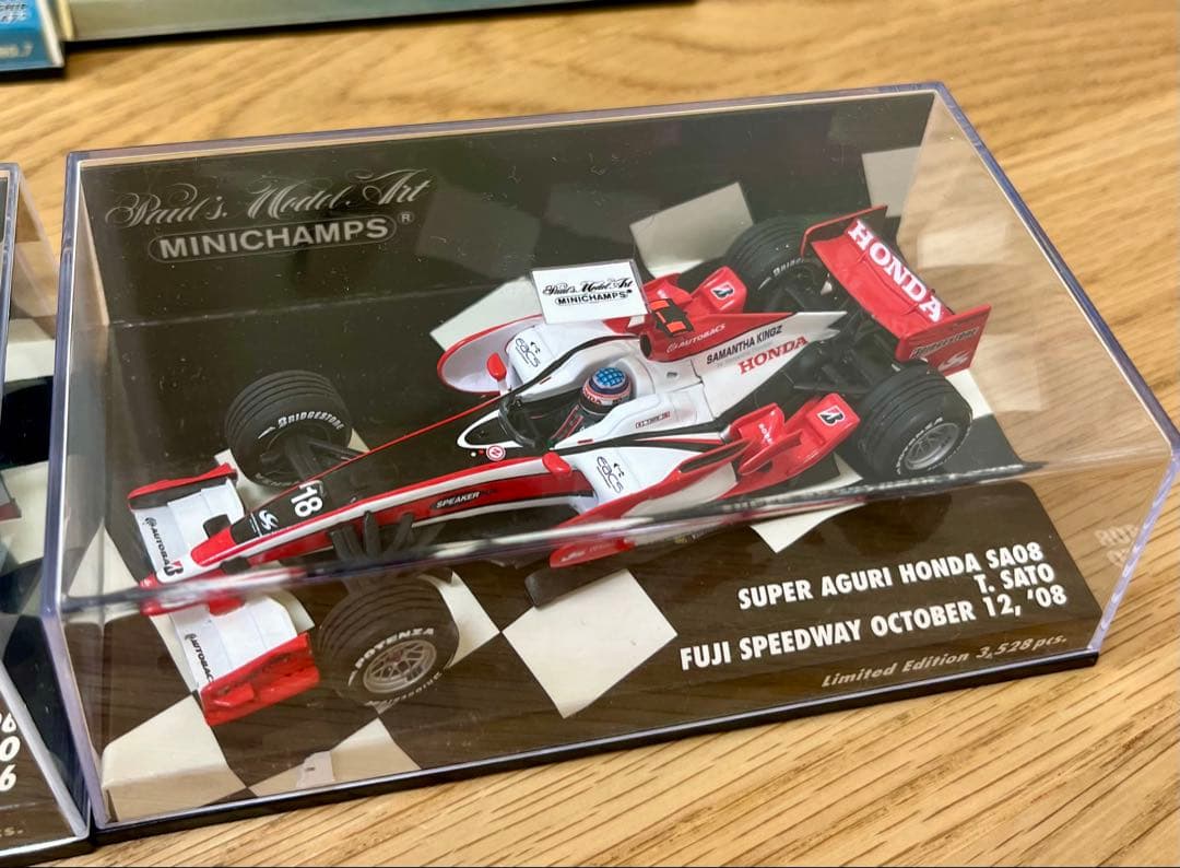 ミニチャンプス F1 佐藤琢磨 1/43スケール 8台セット