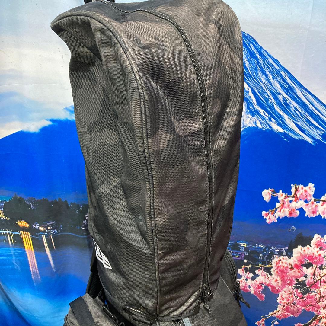 寶BU-1093 ［美品］NEWERA キャディバッグ ブラック 迷彩柄