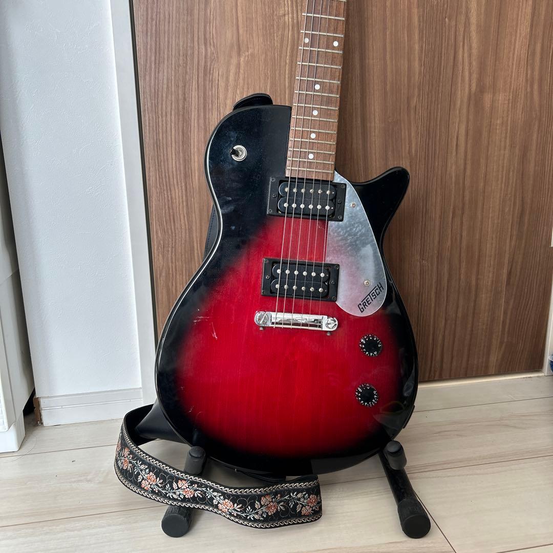 Gretsch Electromatic エレキギター レッド ストラップ付き