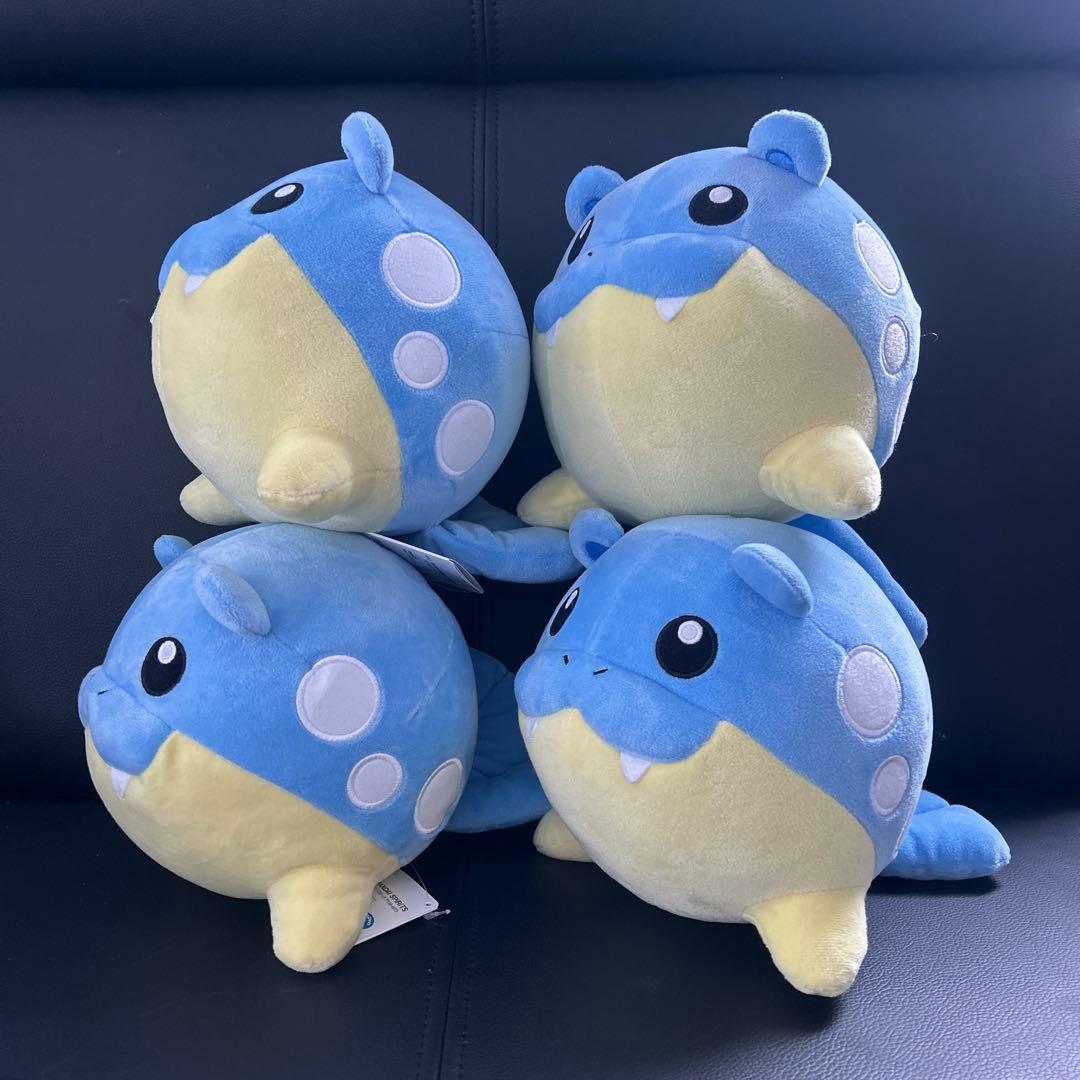 ポケモン　もふぐっとぬいぐるみ　タマザラシ4体