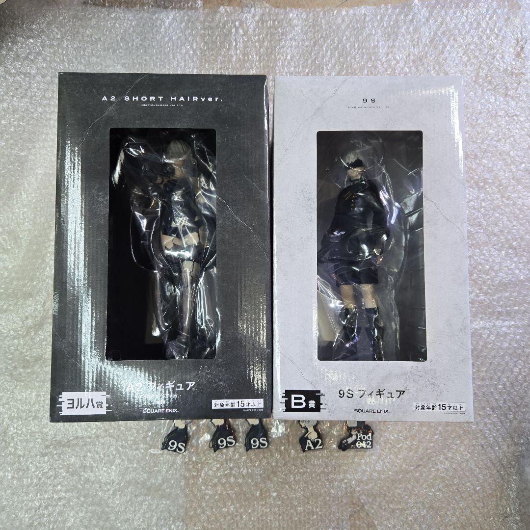 新品未開封　ニーアオートマタ放送記念くじ　ヨルハ賞　A2 9Sフィギュアセット