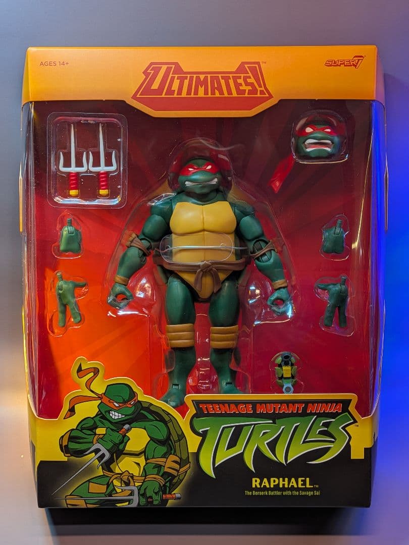Super7 ティーンエイジ・ミュータント・ニンジャ・タートルズ ラファエロ