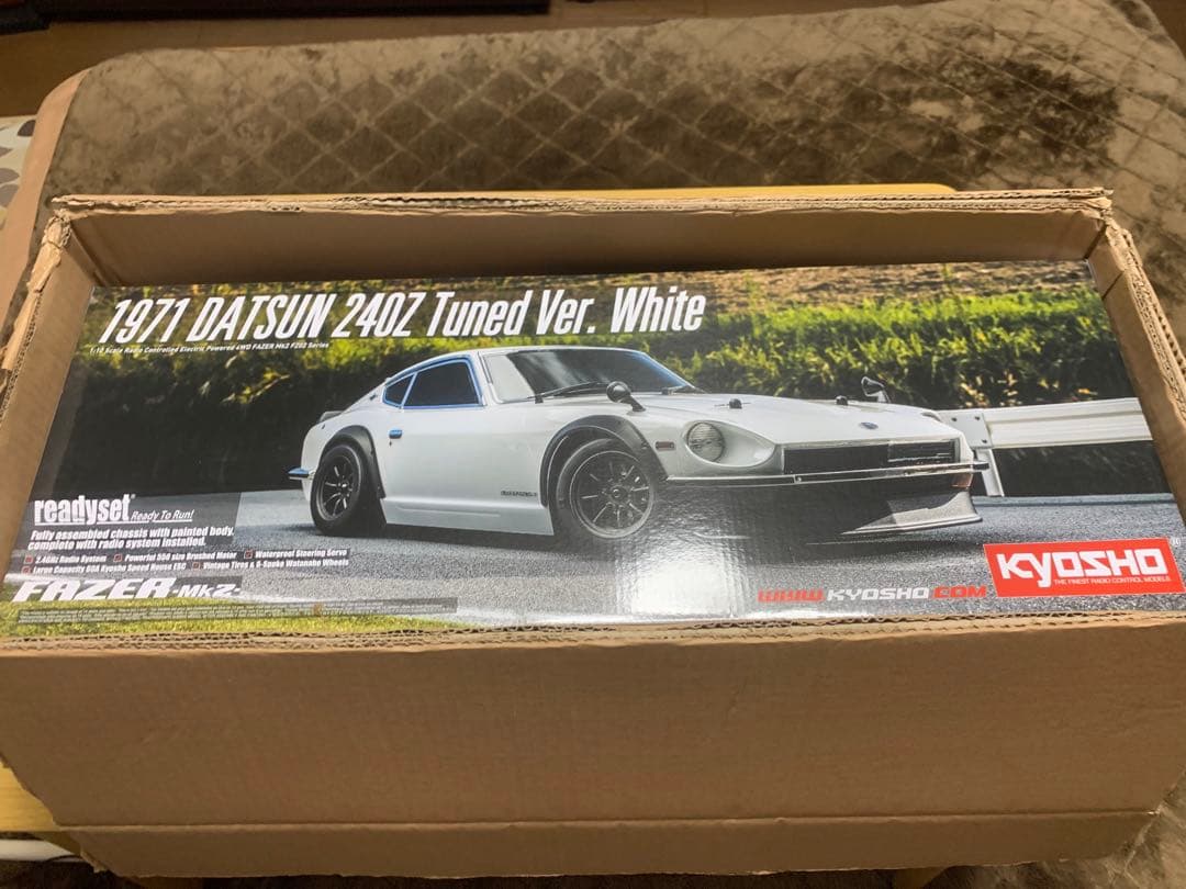 京商1/10 フェーザーMk2 ダットサン 240Z チューンド ホワイト