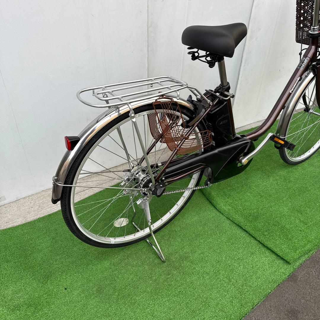 Panasonicパナソニック電動アシスト自転車26インチ8.9Ahブラウン美品