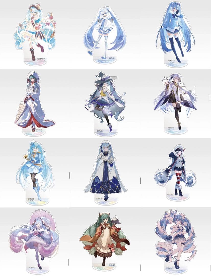 雪ミク ～ MIKU ALL STARS～ ビックアクリルスタンド