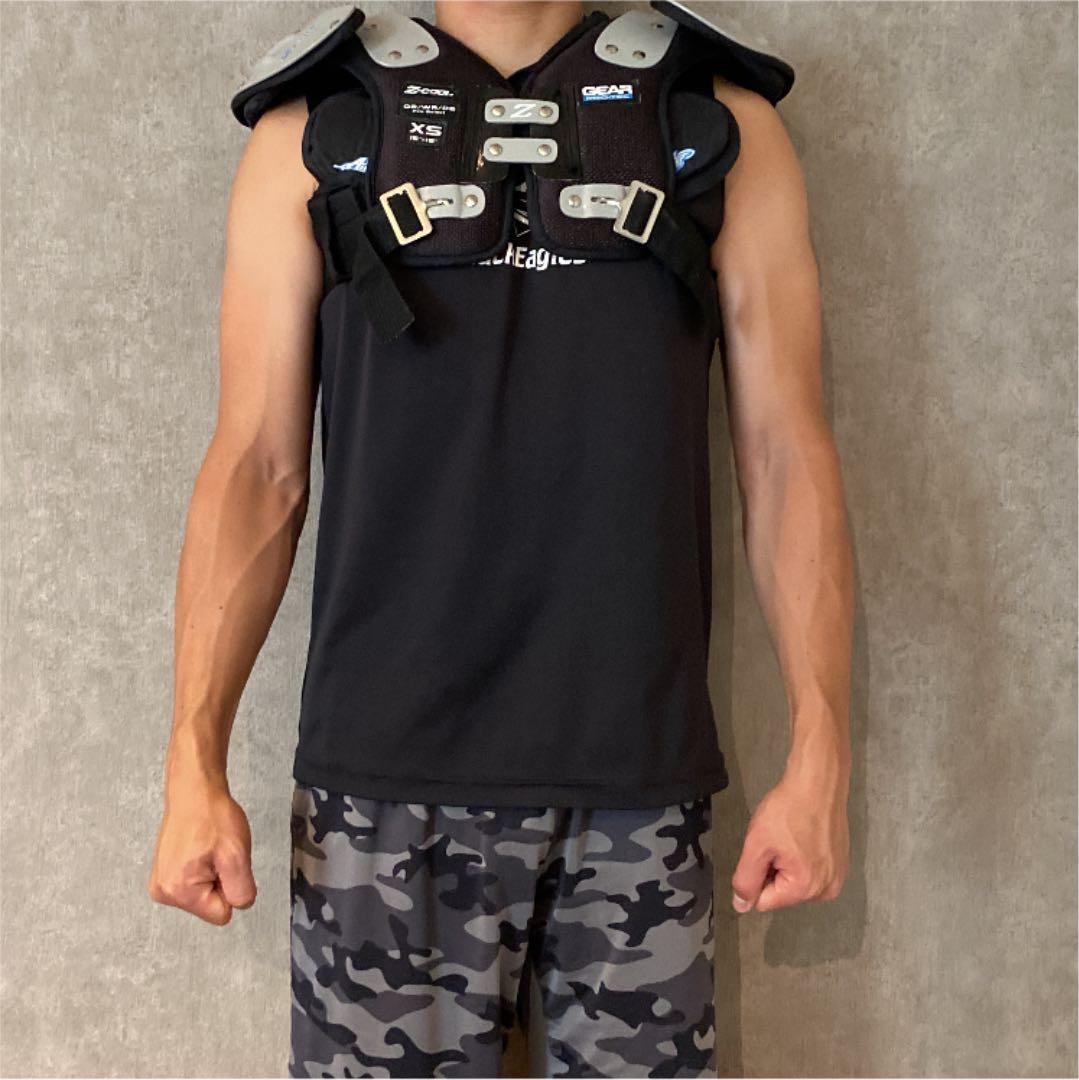 Z-COOLショルダーQB/WR/DB XS