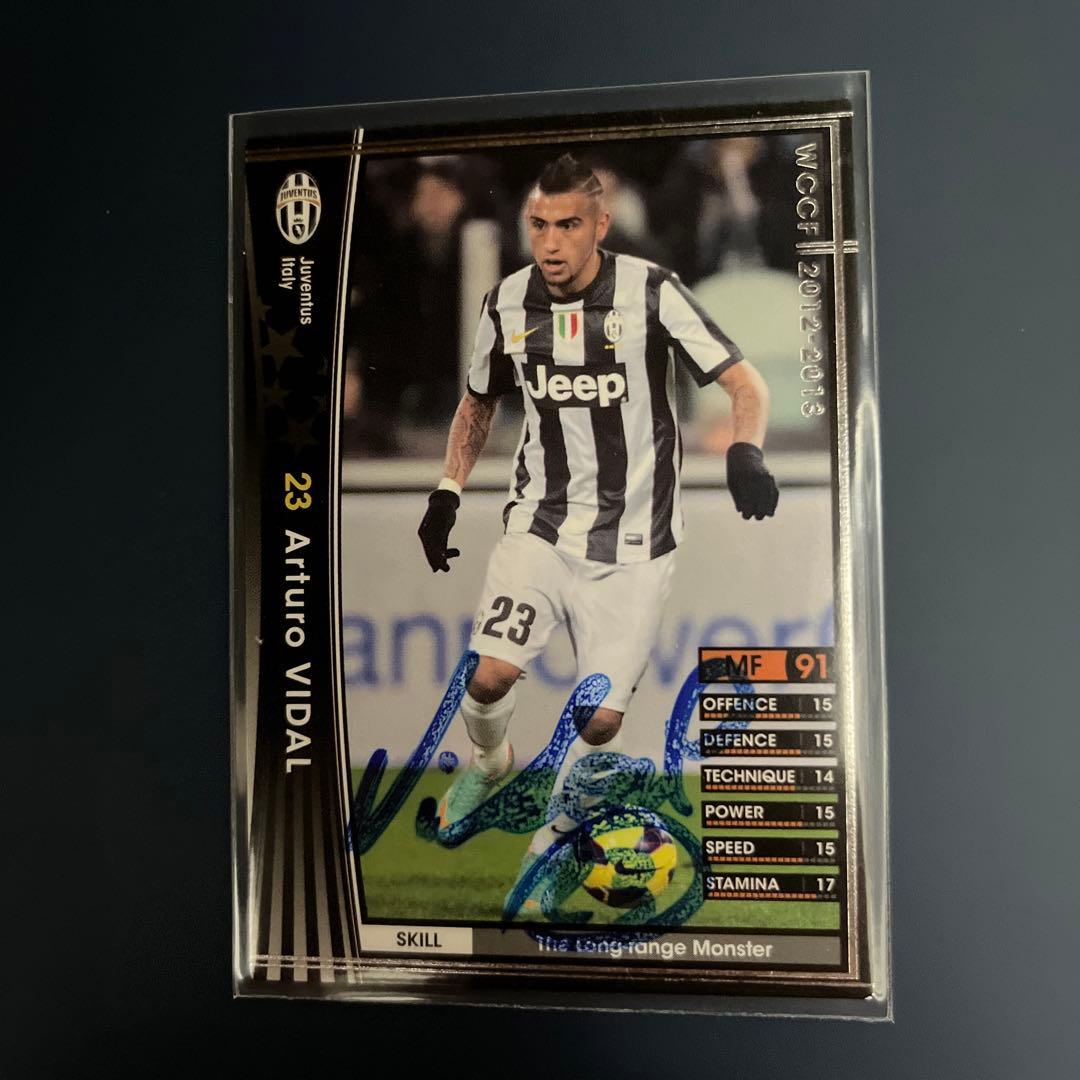 WCCF　ユベントス10選手直筆サイン入りカード