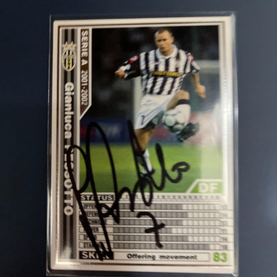 WCCF　ユベントス10選手直筆サイン入りカード