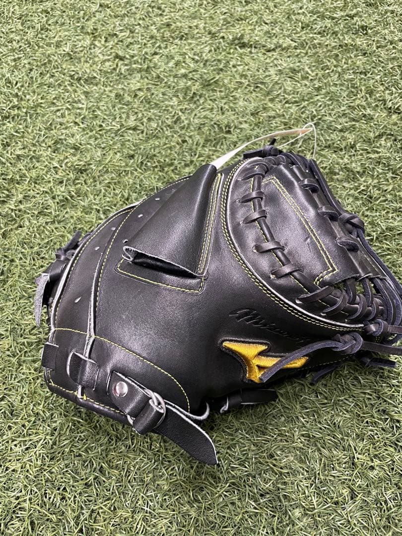 ミズノプロ 硬式オーダーキャッチャーミット コンパクト 新品未使用品 黒