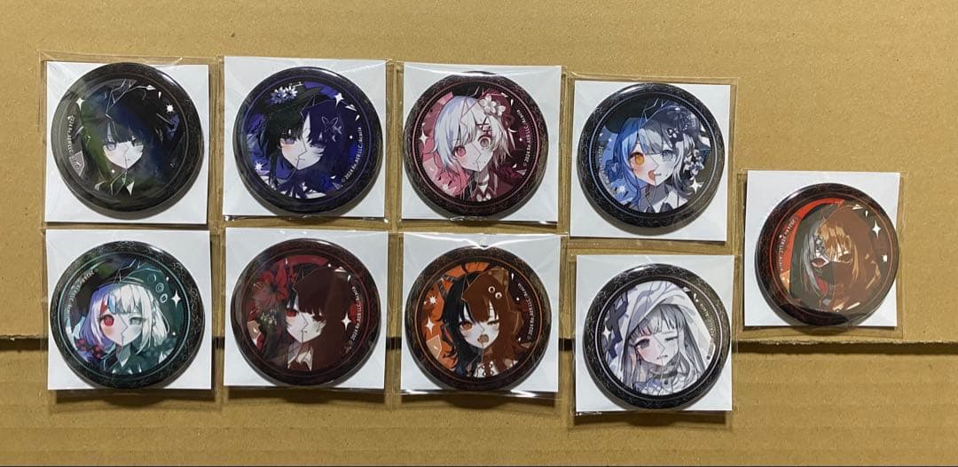 くじメイト 魔法少女ノ魔女裁判 缶バッジ　アクリルキーホルダー　まとめ売り