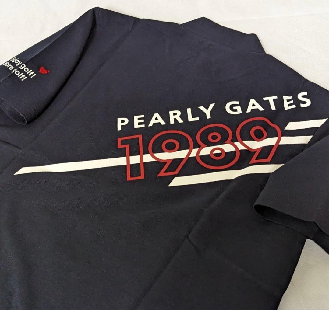 新品正規品パーリーゲイツ　半袖ハイネックカットソー