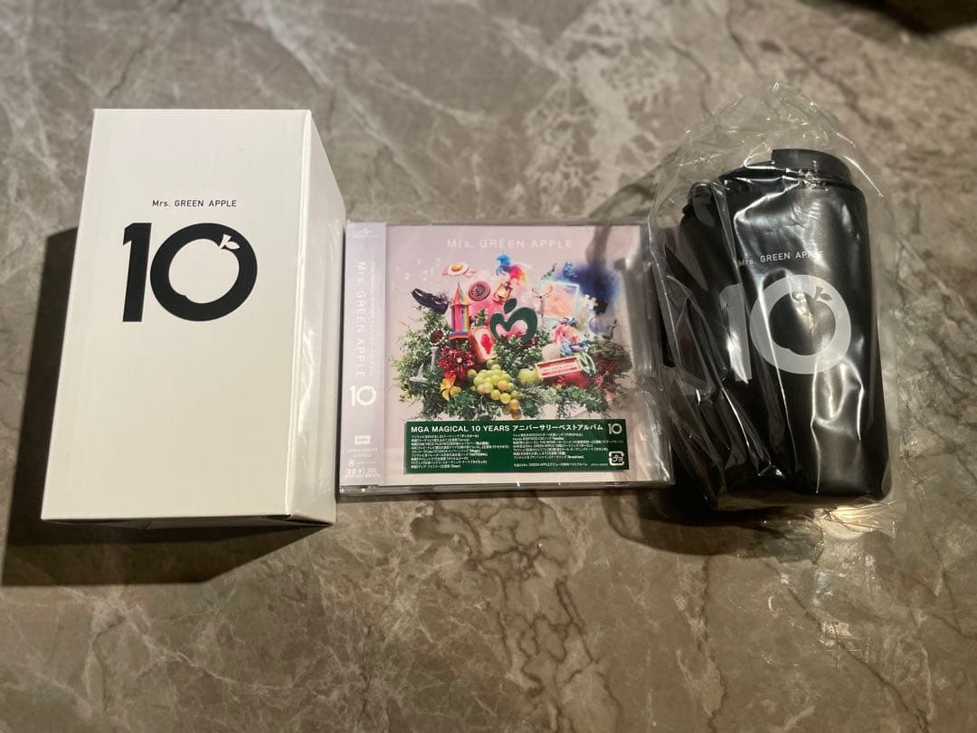 【ちんじゅしゃん】デロンギコーヒー豆+Mr. GREEN APPLEセット