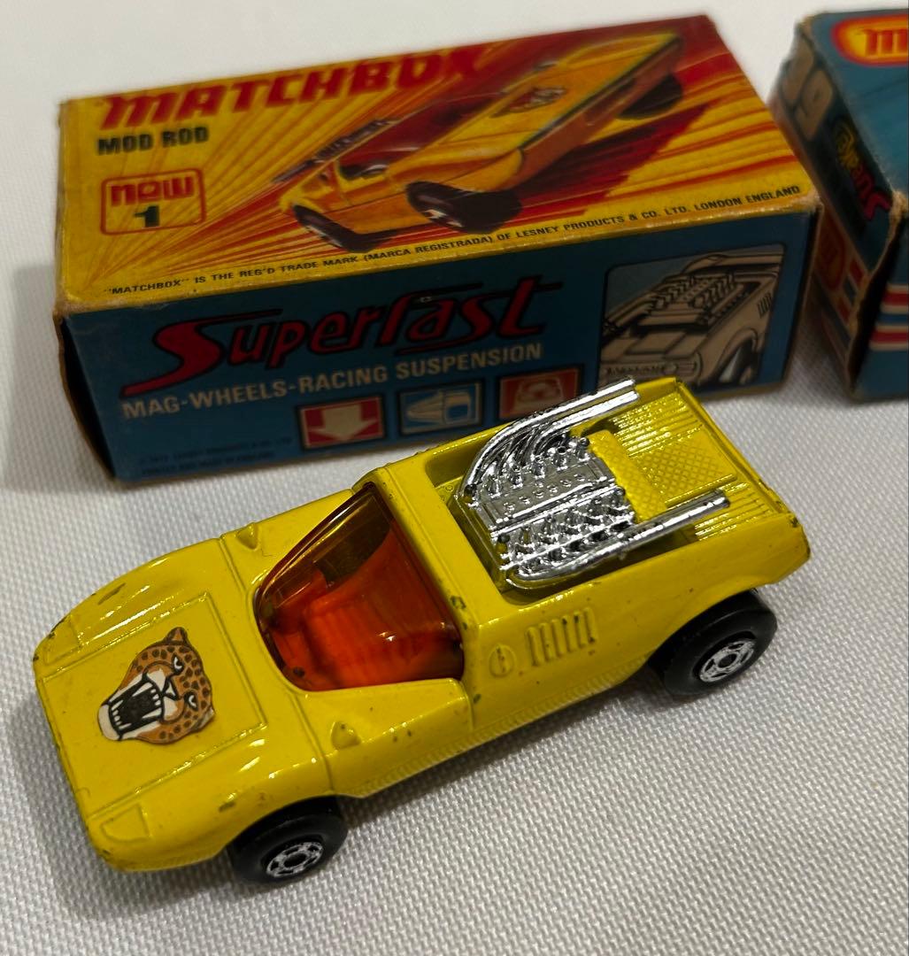 ミニカー MATCHBOX MAZDA RX500 & SuperFast MAD ROD
