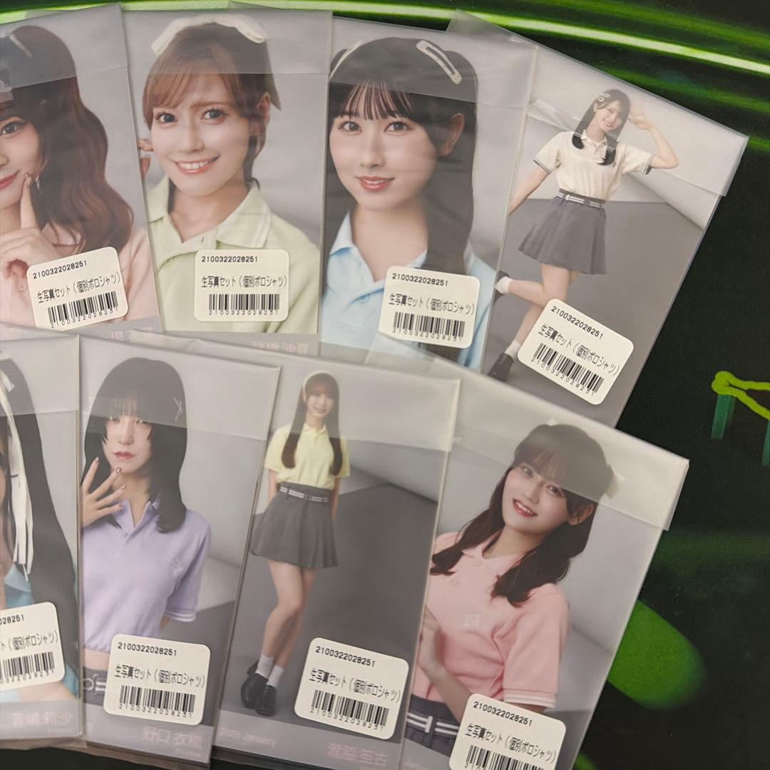 さ*ん様 =LOVE イコラブ 8周年ツアー 生写真 ポロシャツ　10パック