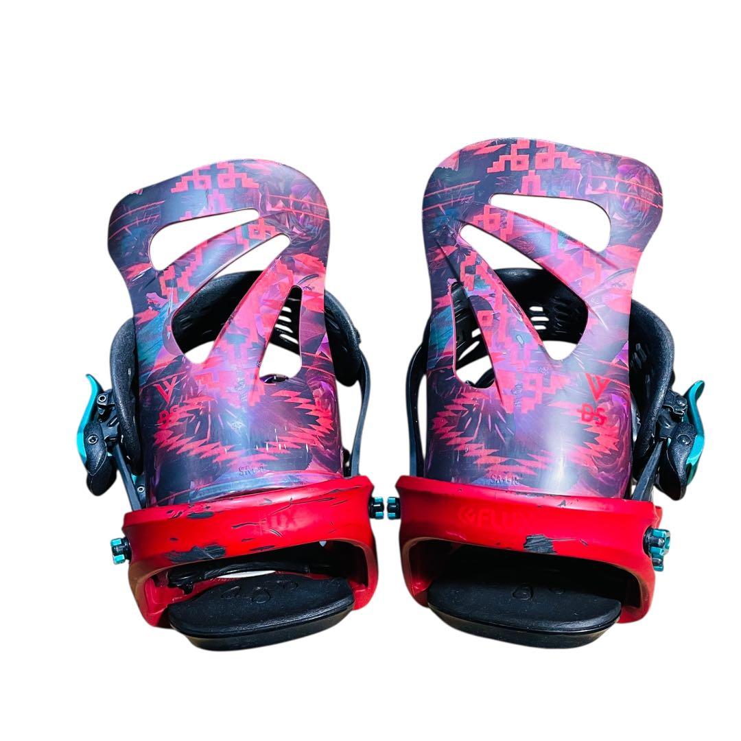 FLUX スノーボード ビンディング レッド/ブラック DS フラックス