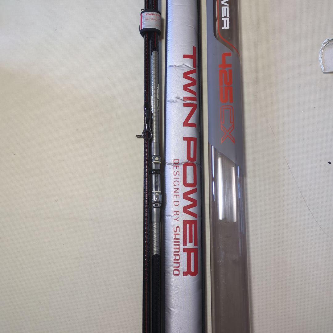 SHIMANO TWIN POWER 425CX 磯竿新品同様！詳しくは画像確認