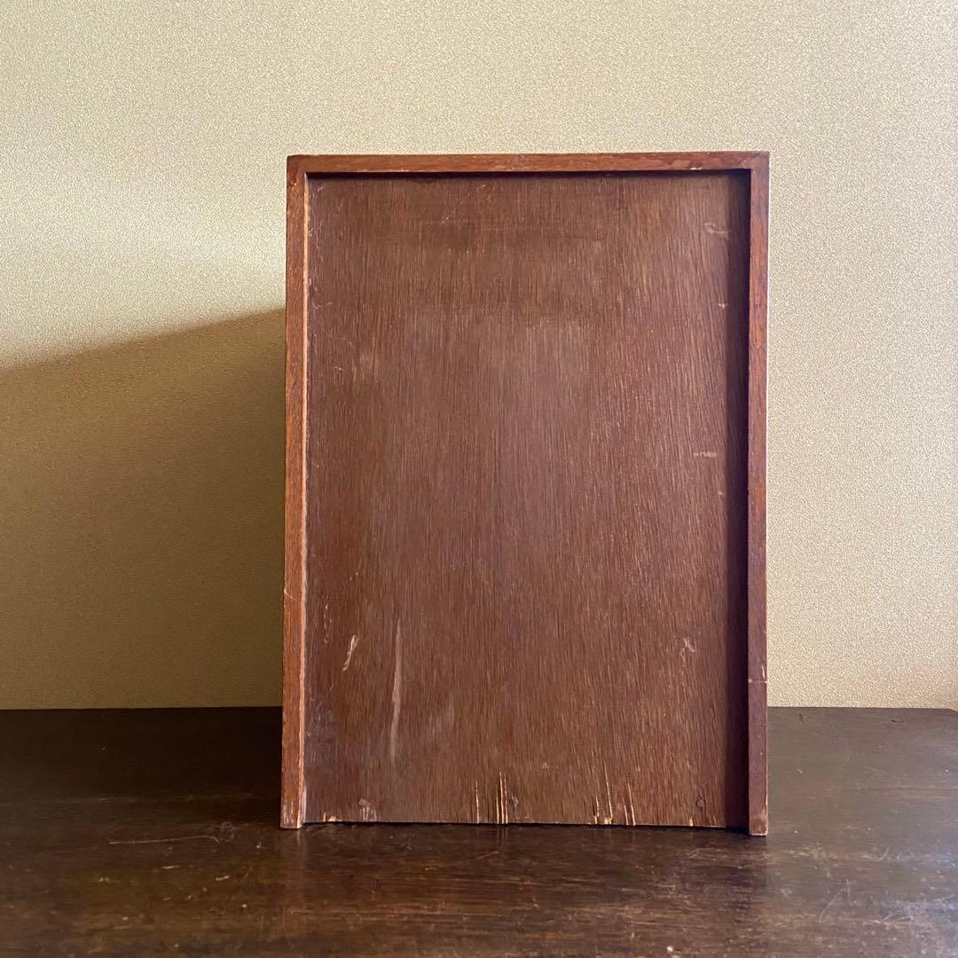 昭和レトロ　古引き出し　ナショナル自転車　ビンテージ家具　非売品　小引出し　希少