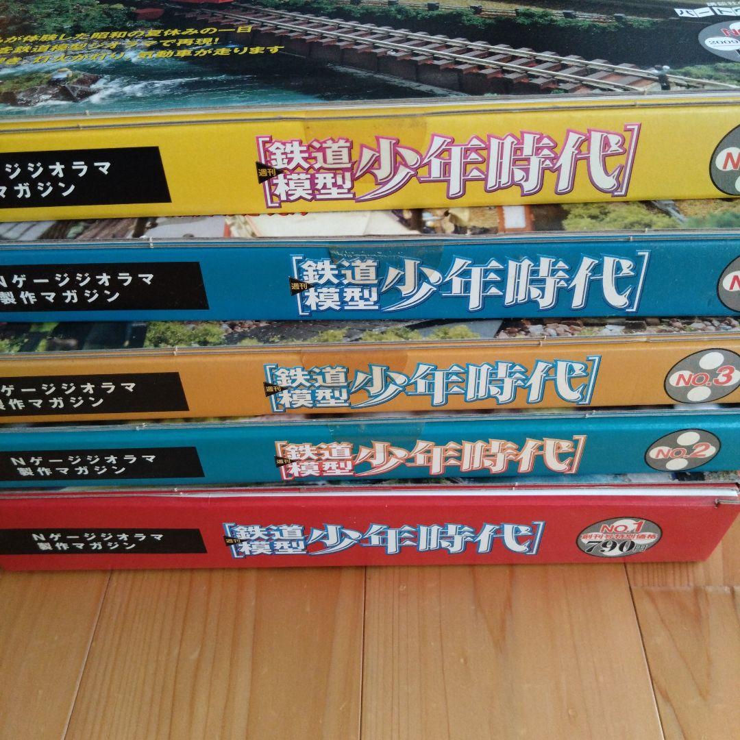 鉄道模型　少年時代　創刊号〜No.5
