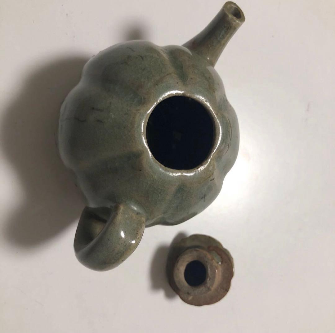 茶道具 蓋置　陶芸　陶瓷　元箱付き　黄鍾九作