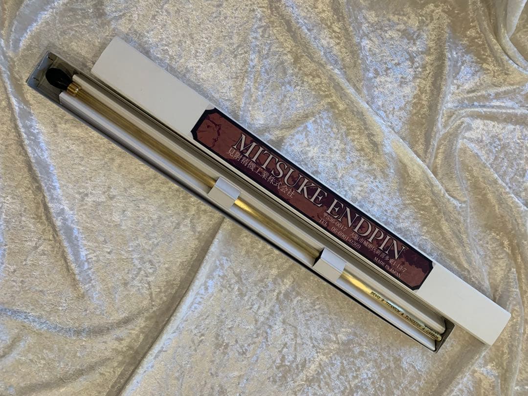 見附工業 チェロエンドピン カルテット 8mm