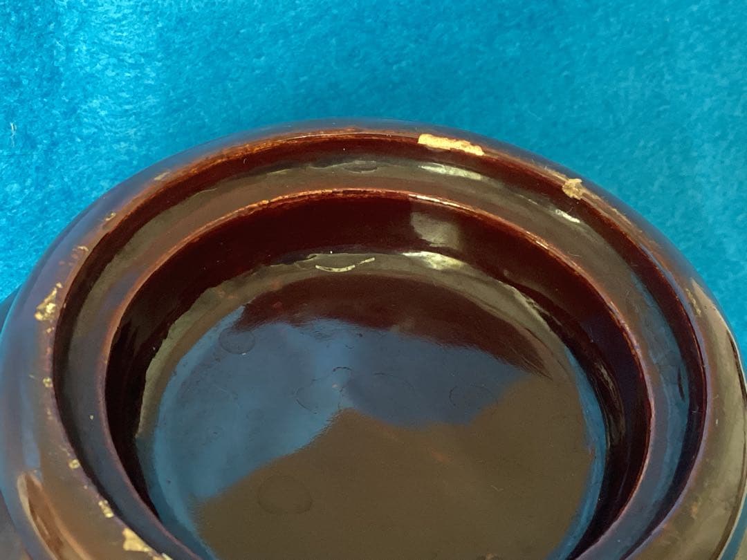 ヴィンテージ　豊楽焼　茶道具　金彩　金継ぎ茶碗　陶芸　漆工芸　江戸後期〜大正