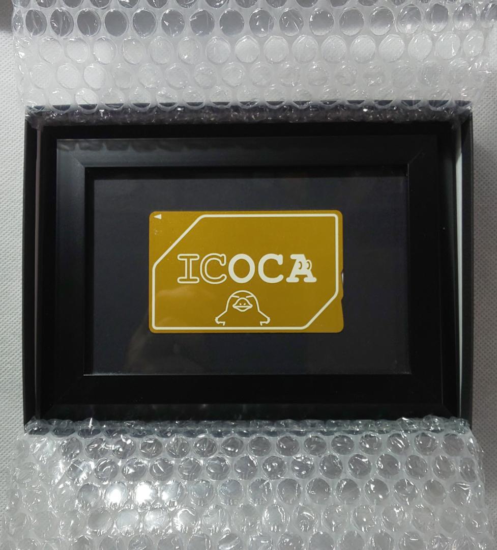 【非売品・限定】黄金のICOCA J-WESTゴールド会員限定 新品未使用