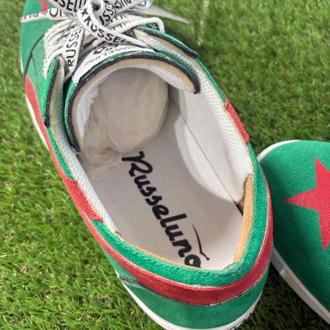 【RUSSELUNO】新品スウェード　スパイクレスゴルフシューズ　メンズ27㎝