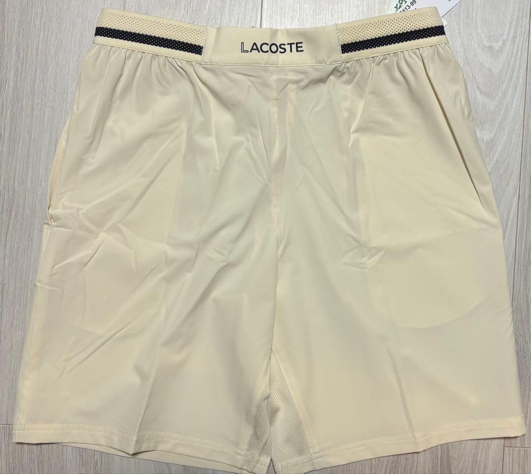 ラコステ★ノバク・ジョコビッチ★テニスショーツ・パンツ★オフホワイト★新品