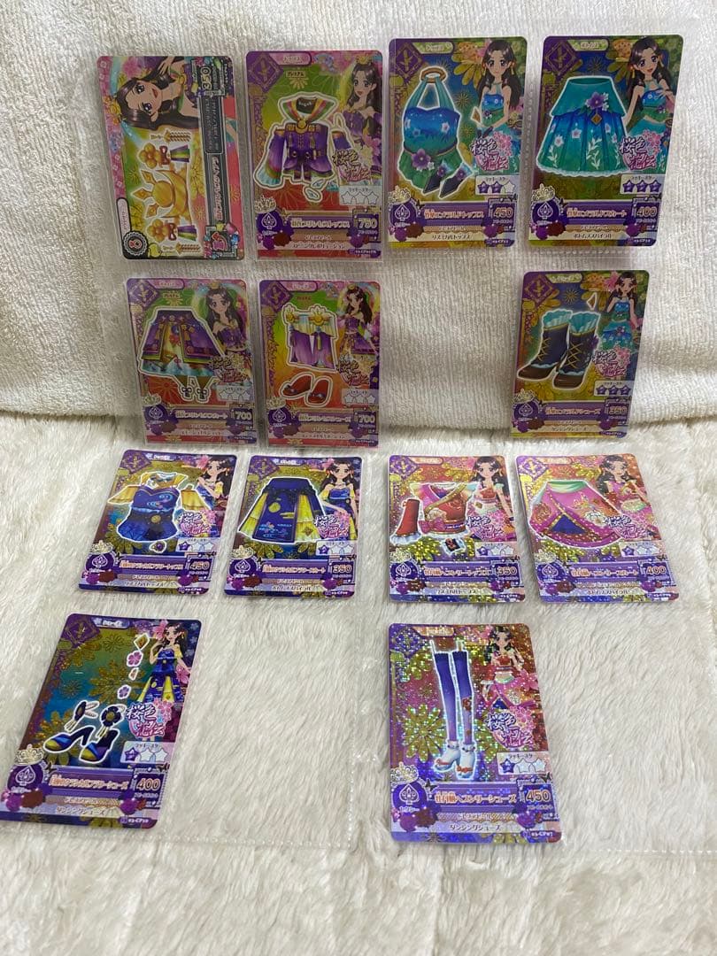 アイカツ 第15 3弾フルコンプ　サンベリーブーケ　バブルマーメイド　羽衣　月夜